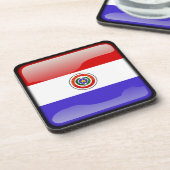 Dessous-de-verre Drapeau du Paraguay (Côté gauche)