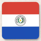 Dessous-de-verre Drapeau du Paraguay (Devant)