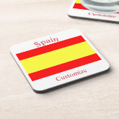 Dessous-de-verre Drapeau du pays Espagne Thunder_Cove (Côté gauche)