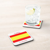 Dessous-de-verre Drapeau du pays Espagne Thunder_Cove (Côté Droit)