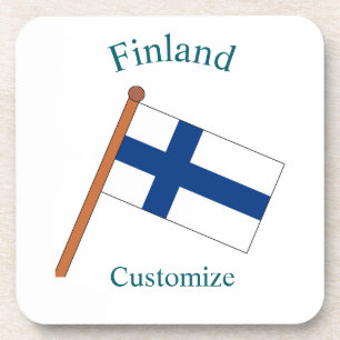 Dessous-de-verre Drapeau du pays Finlande Thunder_Cove