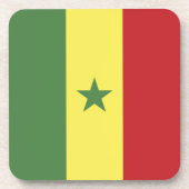 Dessous-de-verre Drapeau du Sénégal (Devant)