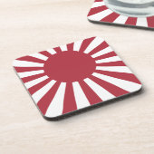 Dessous-de-verre Drapeau du soleil levant impérial du Japon, Edo à (Côté gauche)