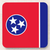 Dessous-de-verre Drapeau du Tennessee (Devant)