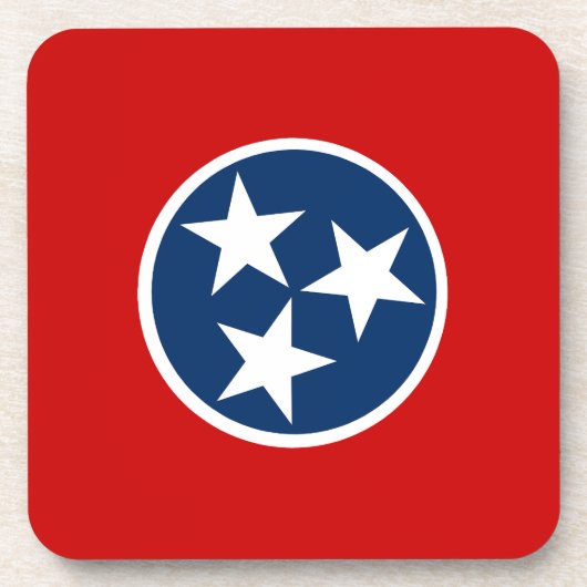 Dessous-de-verre Drapeau du Tennessee (Devant)