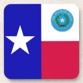 Dessous-de-verre Drapeau du Texas (Devant)