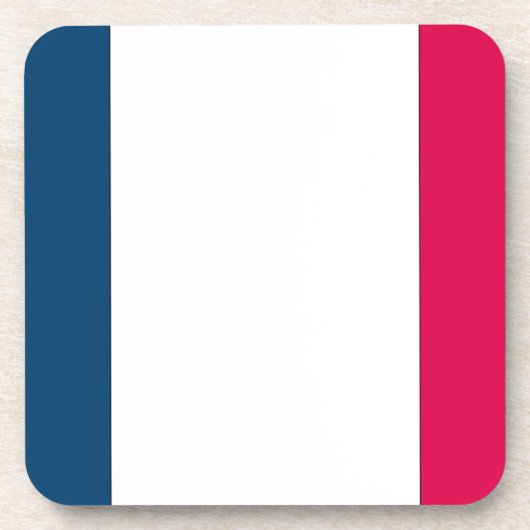 Dessous-de-verre Drapeau français (Devant)
