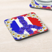Dessous-de-verre drapeau français (Côté gauche)