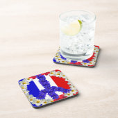 Dessous-de-verre drapeau français (Côté Droit)