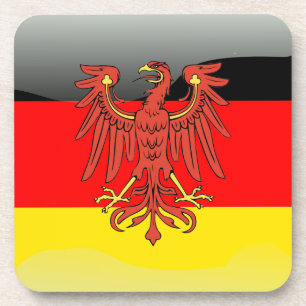 Dessous-de-verre Drapeau glacé allemand