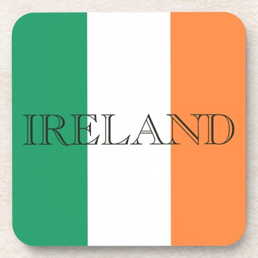 Dessous-de-verre Drapeau irlandais Côte d'Irlande (Devant)