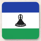 Dessous de verre Drapeau Lesotho (Devant)