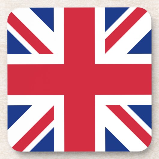 Dessous-de-verre Drapeau national Union Jack Royaume-Uni Angleterre (Devant)