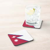 Dessous-de-verre Drapeau népalais (Côté Droit)