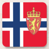 Dessous-de-verre Drapeau norvégien (Devant)