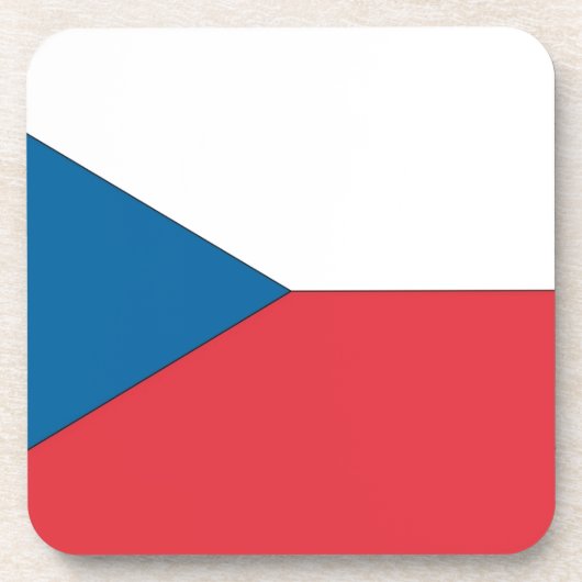 Dessous-de-verre Drapeau République tchèque (Devant)