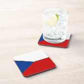 Dessous-de-verre Drapeau République tchèque (Côté Droit)