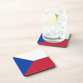 Dessous-de-verre Drapeau République tchèque (Côté Droit)