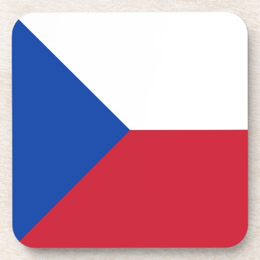 Dessous-de-verre Drapeau République tchèque (Devant)