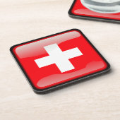 Dessous-de-verre Drapeau suisse (Côté gauche)