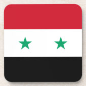 Dessous-de-verre Drapeau syrien (Devant)