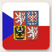 Dessous-de-verre Drapeau tchèque (Devant)