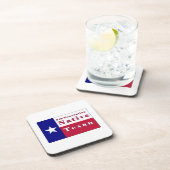 Dessous-de-verre Drapeau texan natif de 5e génération (Côté Droit)