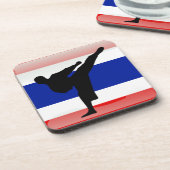 Dessous-de-verre Drapeau thaïlandais (Côté gauche)