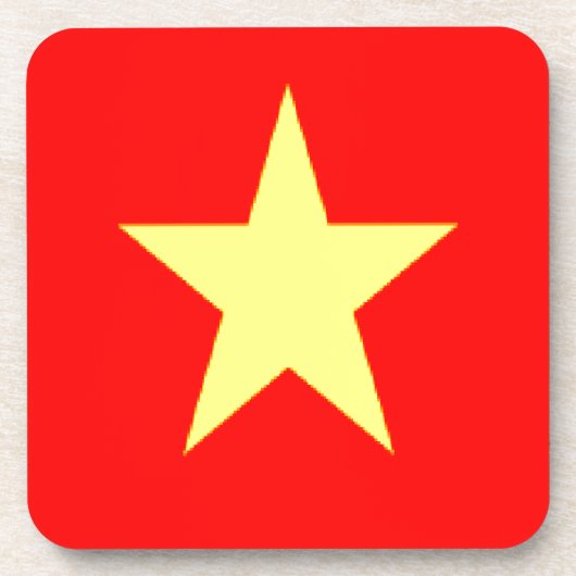 Dessous-de-verre drapeau vietnam (Devant)