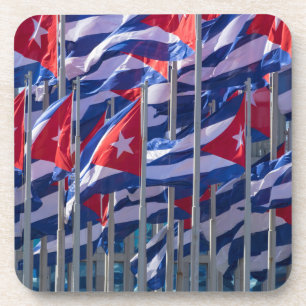 Dessous-de-verre Drapeaux cubains, La Havane, Cuba