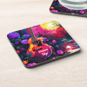 Dessous-de-verre Dream Big (Côté gauche)