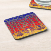 Dessous-de-verre Dreamland psychédélique (Côté gauche)