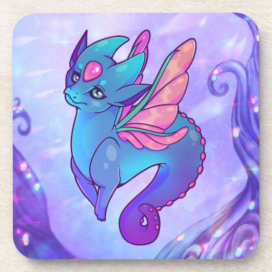 Dessous-de-verre Dreamweaver Draginie ensemble de 6 dessous de verr (Devant)