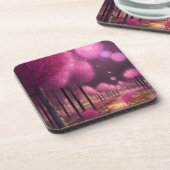 Dessous-de-verre Dreamy Rose Nightscape (Côté gauche)