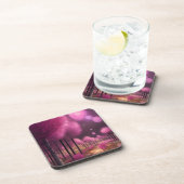 Dessous-de-verre Dreamy Rose Nightscape (Côté Droit)