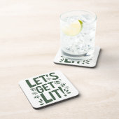 Dessous-de-verre Drôle Noël Beverage Coaster (Côté Droit)
