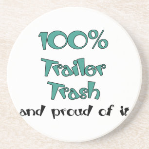 Dessous de verre drôles de grès de terrain de