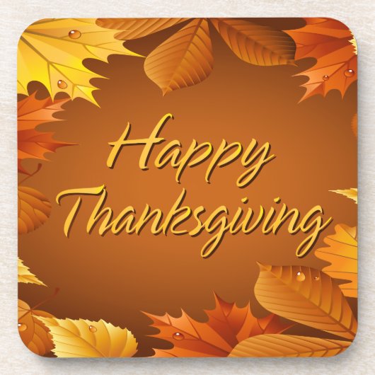 Dessous de verre du bon thanksgiving 1 (Devant)