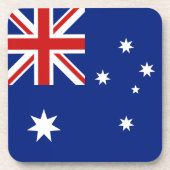 Dessous de verre du drapeau australien (Devant)