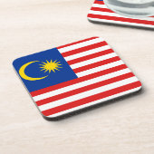 Dessous de verre du Drapeau de Malaisie (Côté gauche)