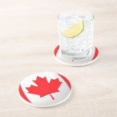 Dessous de verre du drapeau du Canada (Côté)
