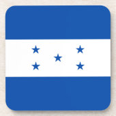 Dessous de verre du drapeau du Honduras (Devant)