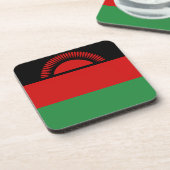 Dessous de verre du drapeau du Malawi (Côté gauche)
