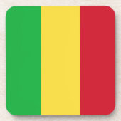 Dessous de verre du drapeau du Mali (Devant)