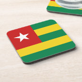 Dessous de verre du drapeau du Togo (Côté gauche)