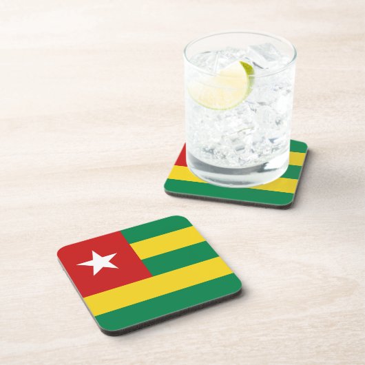 Dessous de verre du drapeau du Togo (Côté Droit)