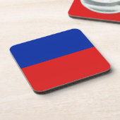 Dessous de verre du drapeau haïtien (Côté gauche)