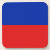 Dessous de verre du drapeau haïtien (Devant)