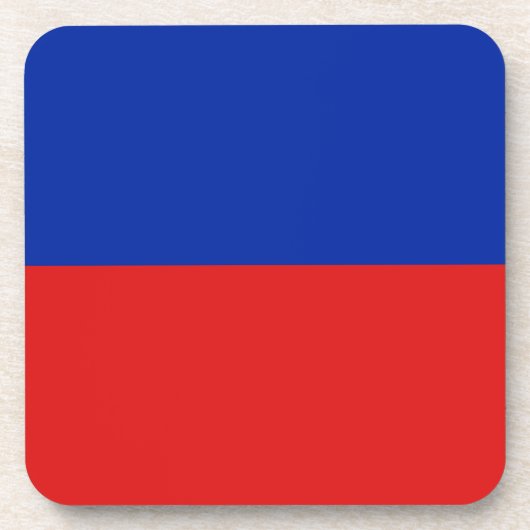 Dessous de verre du drapeau haïtien (Devant)