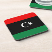 Dessous de verre du drapeau libyen (Côté gauche)